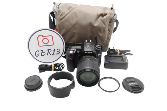 Nikon D90 DSLR Camera 12.3MP with 18-105mm, Shutter Count 4495, Good REFURBISHED