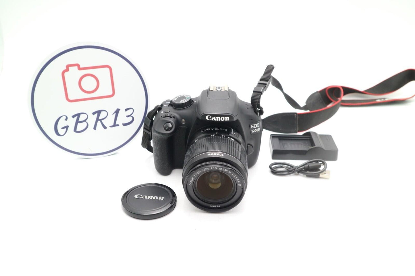 Canon EOS 1200D DSLR Camera + 18-55mm Lens | Very Good Refurb | 12M Warranty UK