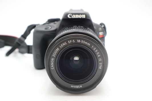 Canon 100D DSLR Camera 18MP with 18-55mm Shutter Count 5659, Good REFURBISHED