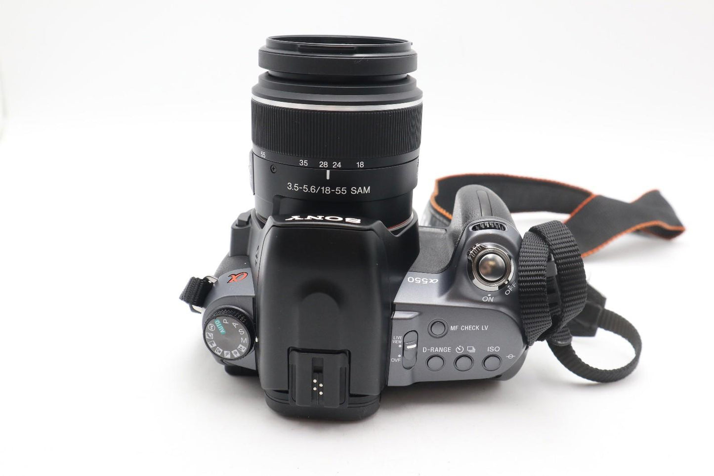 Sony A550 DSLR Camera 14.2MP with 18-55mm Lens, Shutter Count 3326, Good Cond.