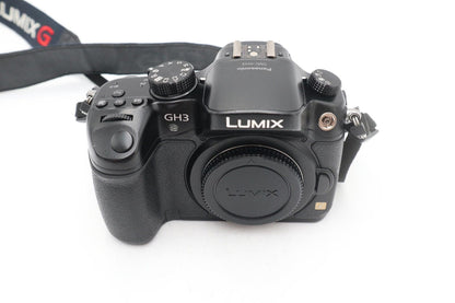 Panasonic GH3 Mirrorless Camera 16MP Body Only Shutter Count 4514 G. REFURBISHED