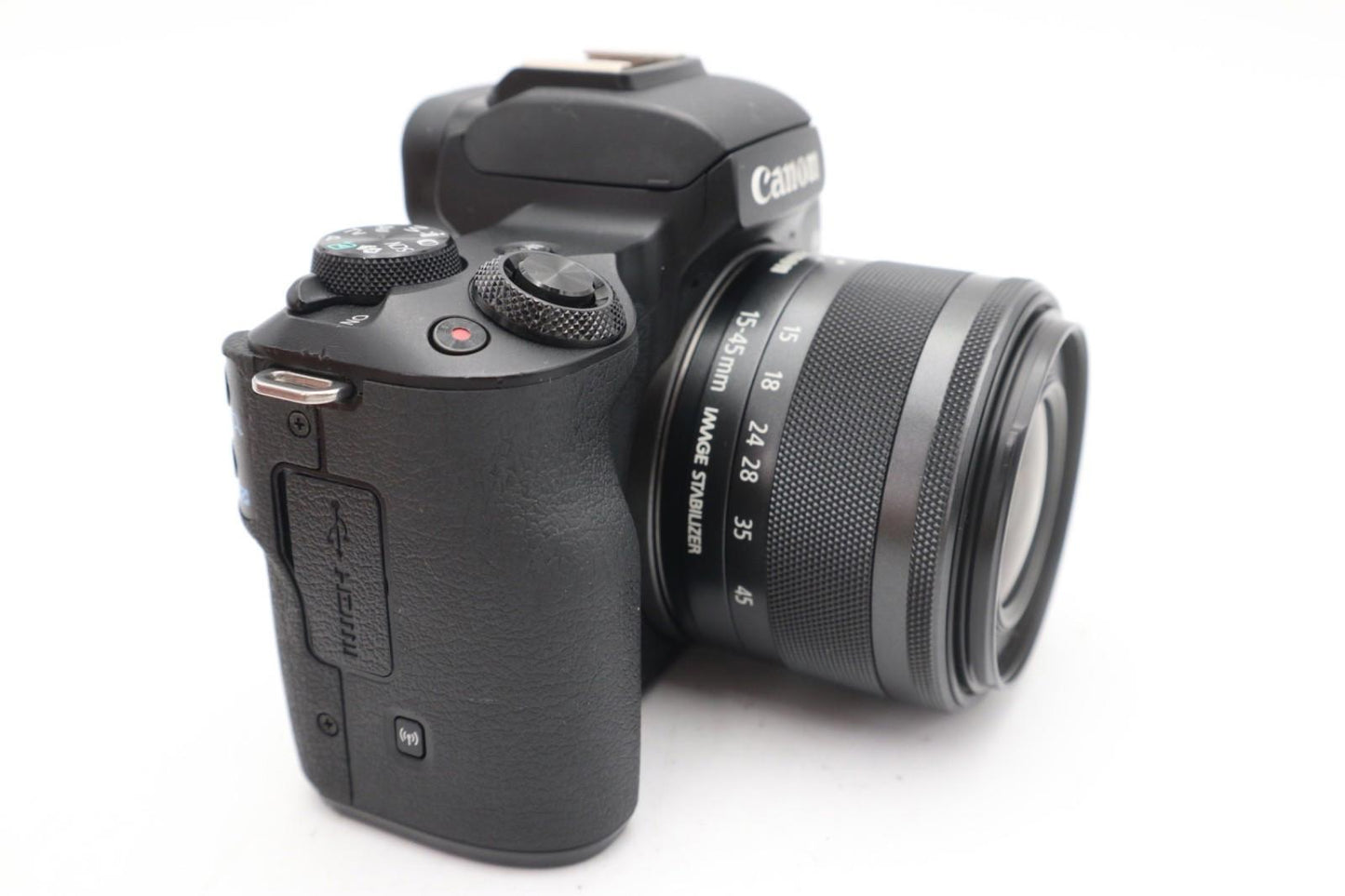 Canon M50 24MP Camera kit with 15-45mm STM Lens,  3000 Shutter Count REFURBISHED