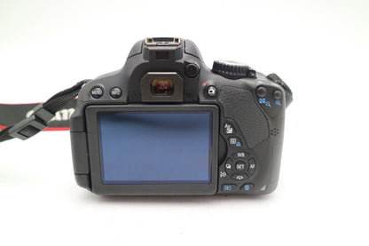Canon 650D DLSR Camera 18.0MP with Canon 18-55mm, Shutter Count 7842, Good Cond