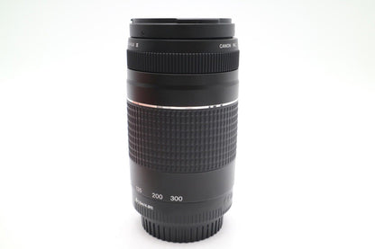 Canon 75-300mm F/4-5.6 III EF AF Telephoto Lens, Full Frame, Good Condition