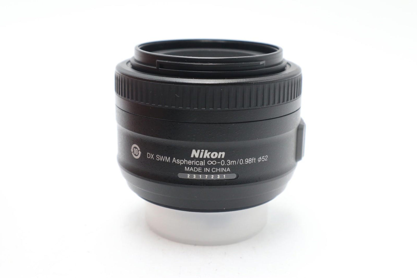 Nikon 35mm Prime Lens F1.8G AF-S DX SWM Very Sharp Portrait, Good REFURBISHED