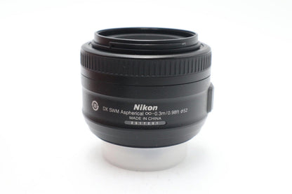 Nikon 35mm Prime Lens F1.8G AF-S DX SWM Very Sharp Portrait, Good REFURBISHED