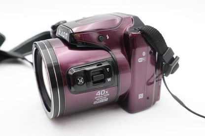 Nikon B500 Bridge Camera 16.0MP, 40x Optical Zoom, Bluetooth, Wi-Fi, V.G. REFURB