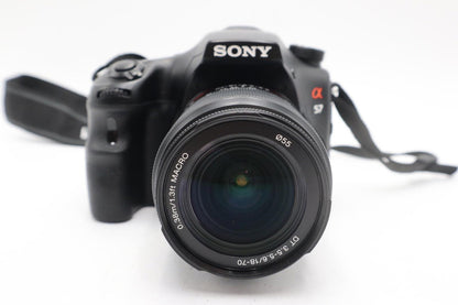 Sony Alpha A57 Camera DSLR 16.1MP with 18-70mm, Shutter Count 20648, Good Cond.
