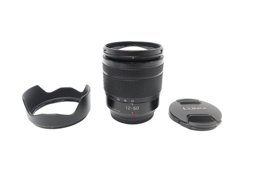 Panasonic 12-60mm Premium Lens F3.5-5.6 G Vario Power O.I.S., V.GOOD REFURBISHED