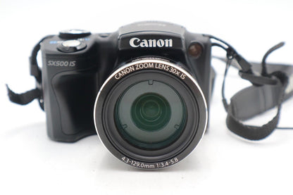 Canon SX500 IS Compact Camera 16MP, Zoom 30X, Stabilised, Good Condition