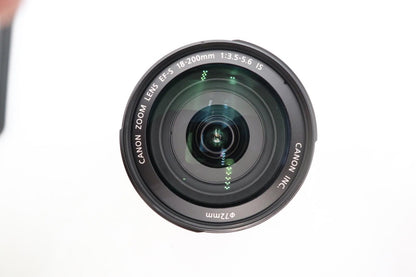 Canon 18-200mm Lens F/3.5-5.6 EF-S IS Stabilised All Around, V. Good REFURBISHED