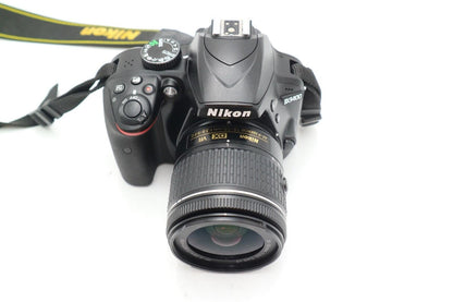 Nikon D3400 DSLR Camera 24.2MP + 18-55mm Lens Kit | G Refurbished | 12M Warranty