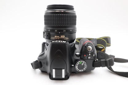 Nikon D3200 DSLR Camera 24.2MP with 18-55mm, Shutter Count 4785, V.G. Condition