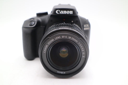 Canon 4000D Camera DSLR 18.0MP with 18-55mm, Shutter Count 4720, Very Good Cond.
