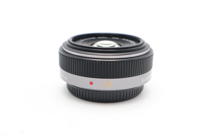 Panasonic Lumix 20mm Lens F1.7 G Aspherical, Pancake for Micro Four Thirds