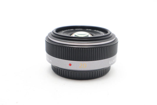 Panasonic Lumix 20mm Lens F1.7 G Aspherical, Pancake for Micro Four Thirds