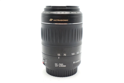 Canon 55-200mm Telephoto Lens f/4.5-5.6 II USM EF, Full Frame, Good Condition