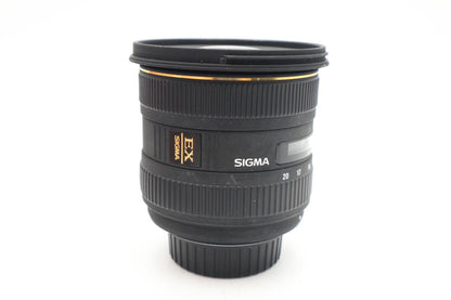 Sigma 10-20mm Lens F4-5.6 EX HSM DC AF Wide Angle for Nikon DX, Good Condition