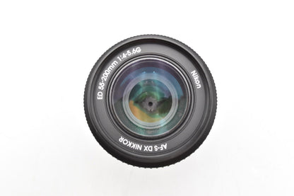 Nikon 55-200mm Zoom Lens F/4-5.6 AF-S DX ED, Good Condition