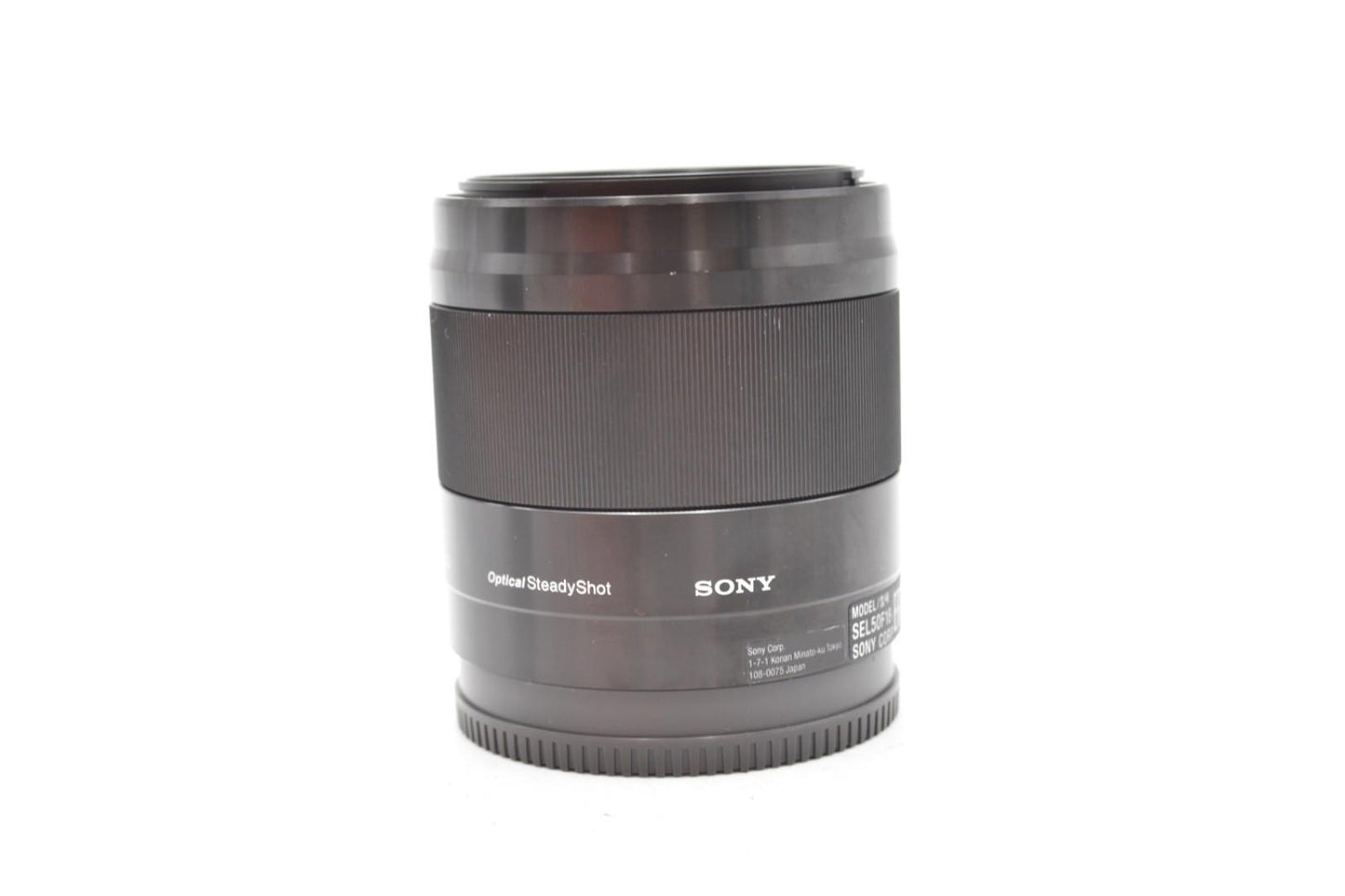 Sony 50mm F/1.8 Lens OSS, Prime Portrait, SEL50F18 for Sony E-Mount, V.G. REFURB