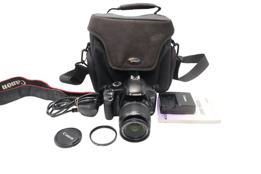 Canon 450D DSLR Camera 12.2MP with 18-55mm, Shutter Count 5870, Good REFURBISHED