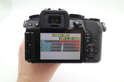 Panasonic G7 Mirrorless Camera 16MP with 14-42mm, Shutter Count 1271 REFURBISHED