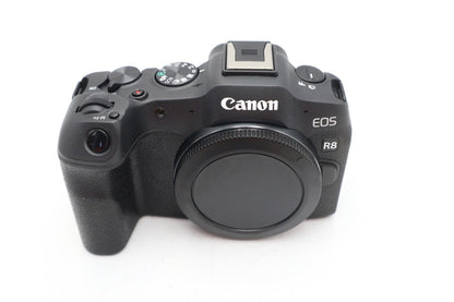 Canon EOS R8 Mirrorless Camera 24.2MP Body Only, Shutter Count 1%, REFURBISHED