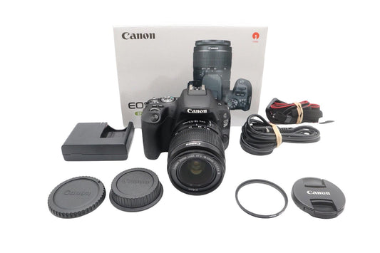 Canon 200D Camera DSLR 24.2MP with 18-55mm, Shutter Count 2217, Very Good REFURB