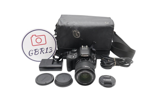 Canon 100D DSLR Camera 18MP with 18-55mm Shutter Count 3583, Good REFURBISHED