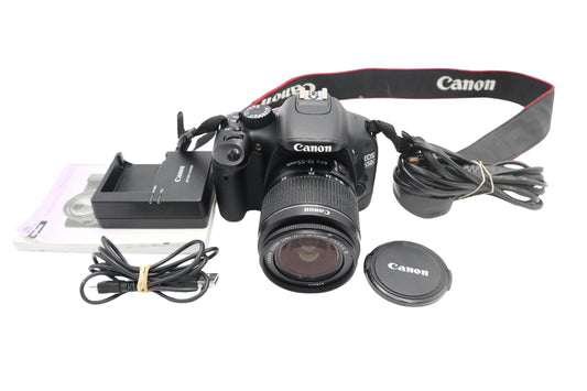 Canon 550D DSLR Camera 18.0MP with 18-55mm, Shutter Count 9319 Good REFURBISHED