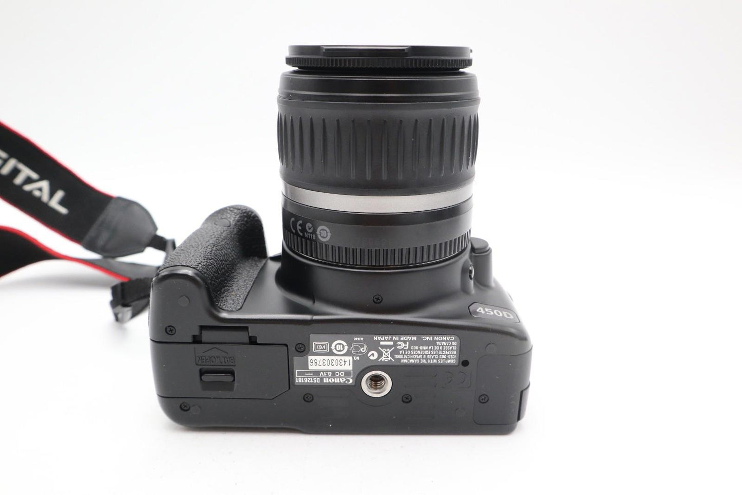 Canon 450D DSLR Camera 12.2MP with 18-55mm, Shutter Count 2762, Good REFURBISHED