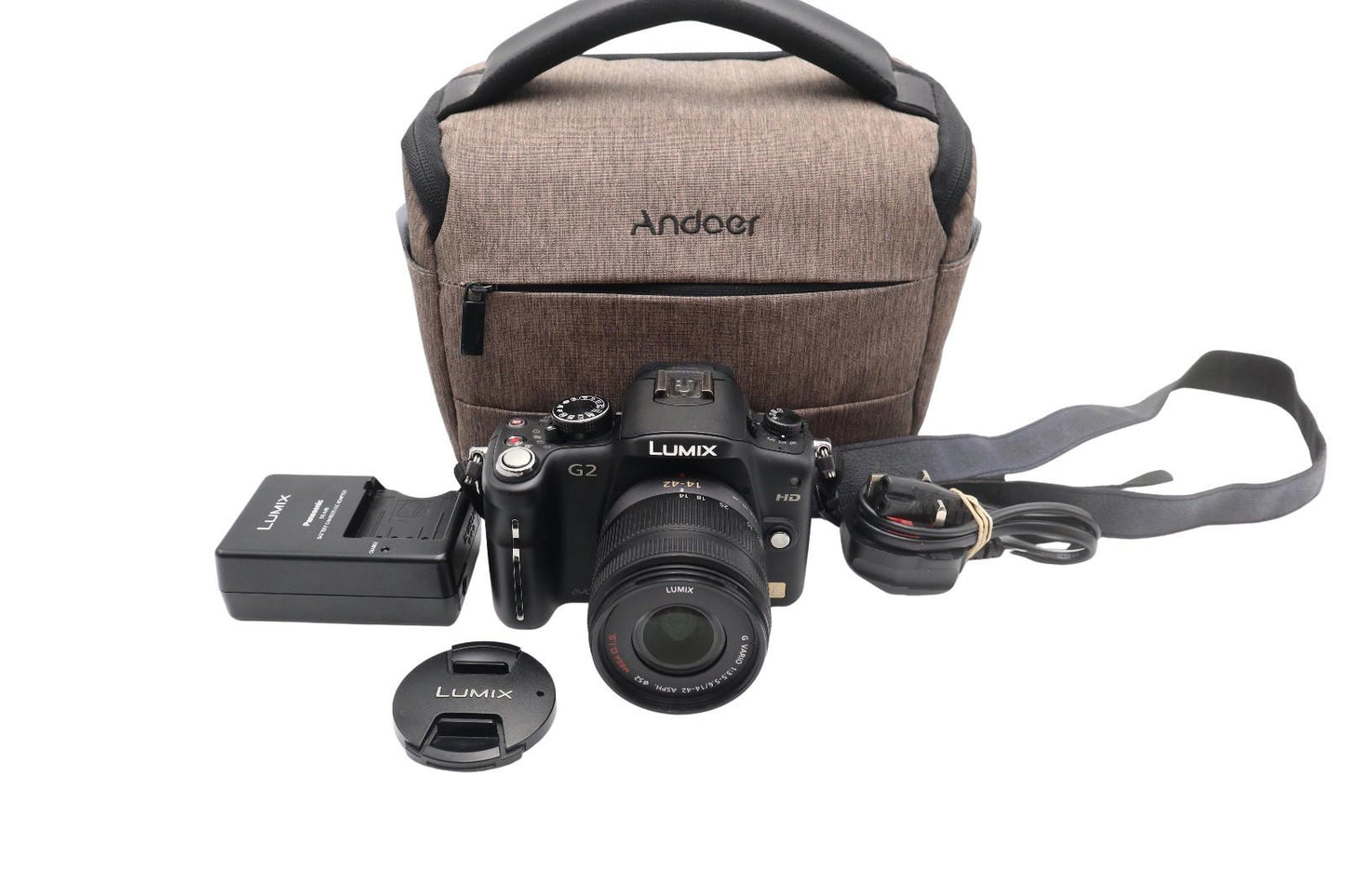 Panasonic G2 Camera Kit with 14-42mm Lens, Shutter Count 6180, Good REFURBISHED