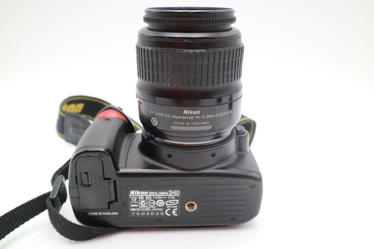 Nikon D40 Camera 6.1MP DSLR with 18-55mm, Shutter Count 20932, Good Condition