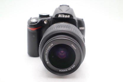 Nikon D5000 DSLR Camera 12.3MP Kit with 18-55mm Shutter Count 24173, Good Cond.