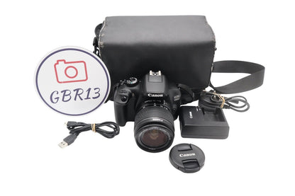 Canon 1300D DSLR Camera 18.0MP with 18-55mm Shutter Count 10348 Good REFURBISHED