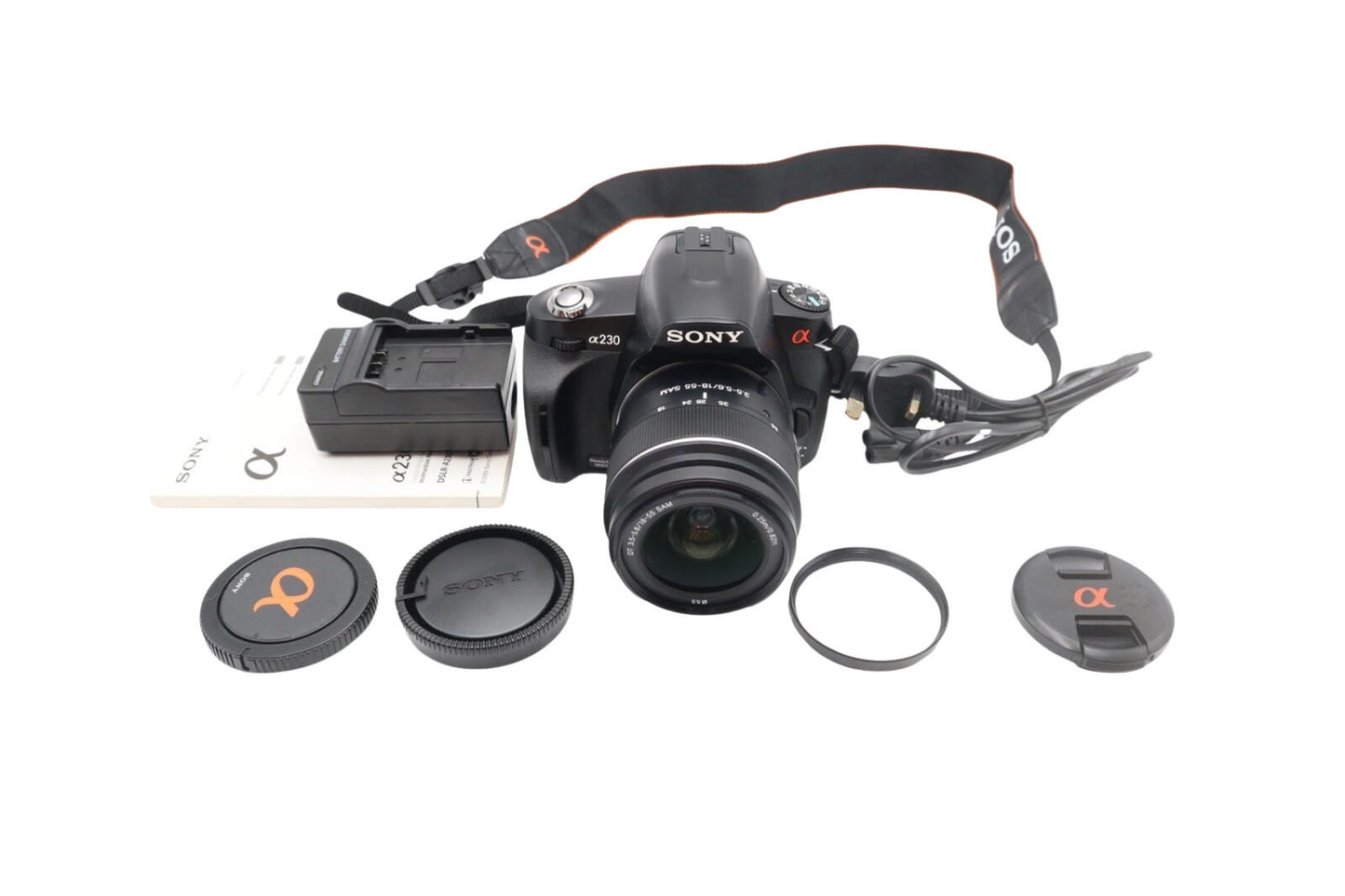 Sony Alpha A230 Camera DSLR 10.2MP with 18-55mm, Shutter Count 785, REFURBISHED