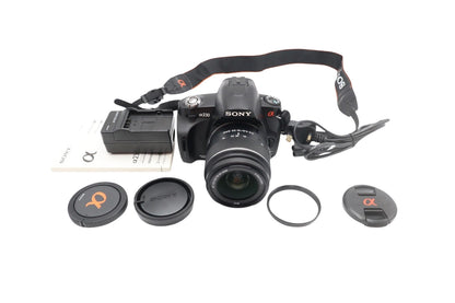 Sony Alpha A230 Camera DSLR 10.2MP with 18-55mm, Shutter Count 785, REFURBISHED