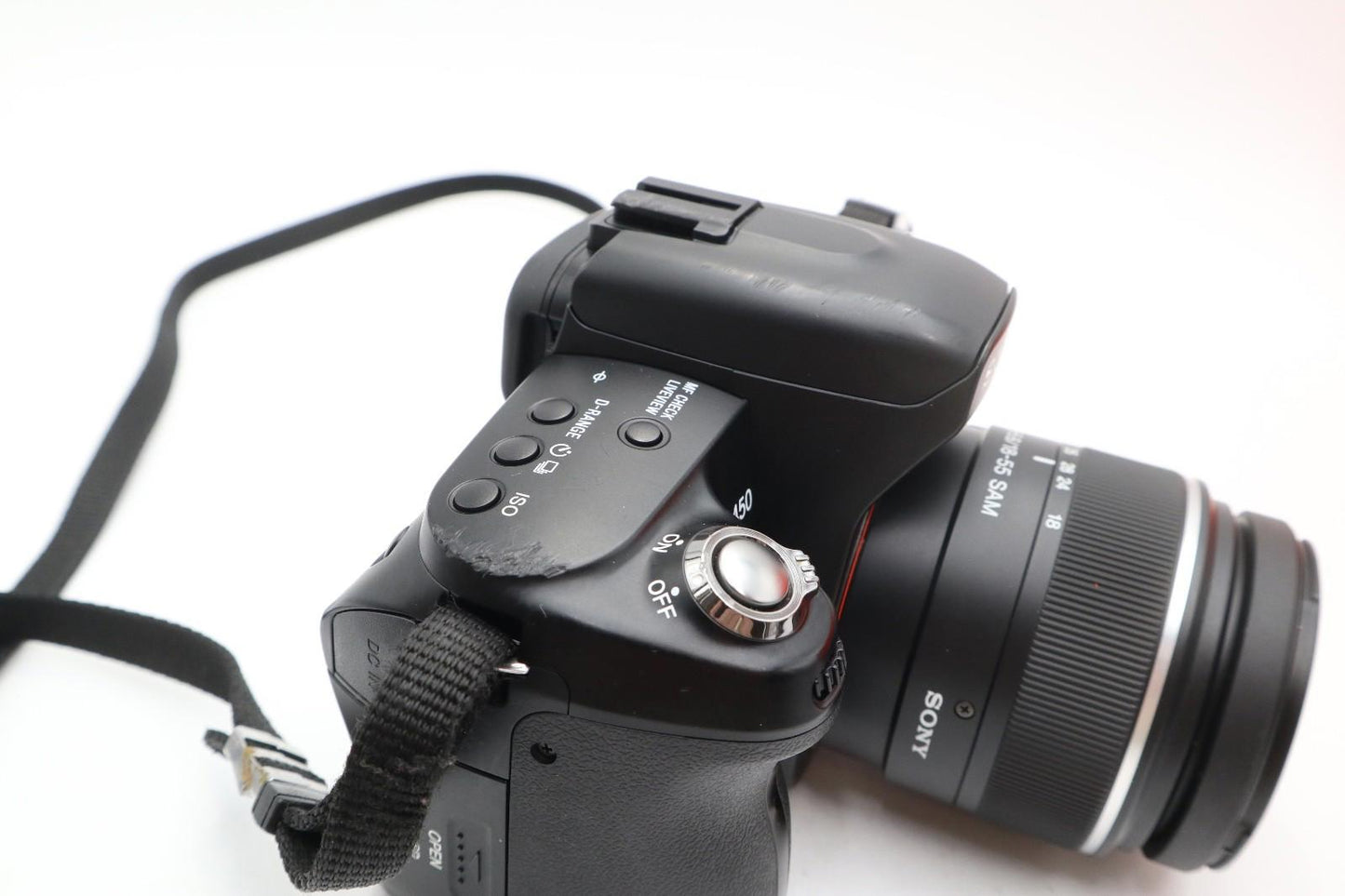 Sony A450 DSLR Camera 14.2MP with 18-55mm, Shutter Count 1654, Good Condition