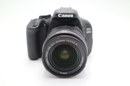 Canon 600D DSLR Camera 18MP + 18-55mm Lens Kit | VG Refurbished | 12M Warranty