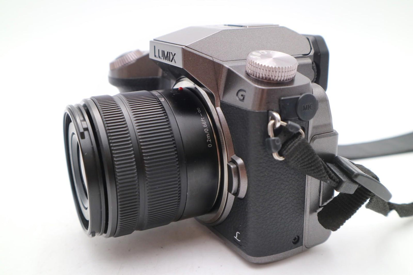 Panasonic G7 Mirrorless Camera 16MP with 14-42mm, Shutter Count 1678 REFURBISHED