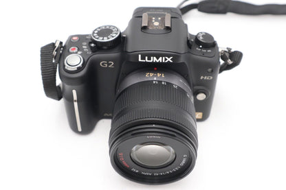Panasonic G2 Camera Kit with 14-42mm Lens, Shutter Count 3763, Good REFURBISHED