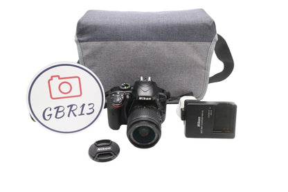 Nikon D3400 DSLR Camera 24.2MP with Nikon 18-55mm AF-P Lens, Good Condition