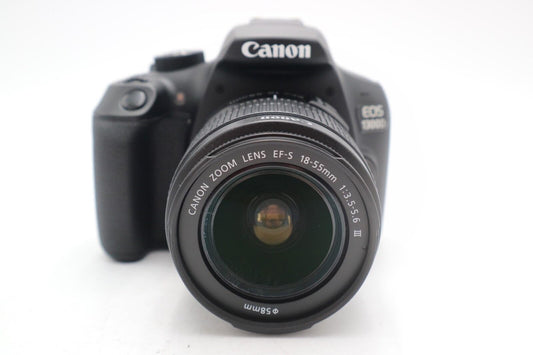 Canon EOS 1300D DSLR Camera + 18-55mm Lens | Very Good Refurb | 12M Warranty UK