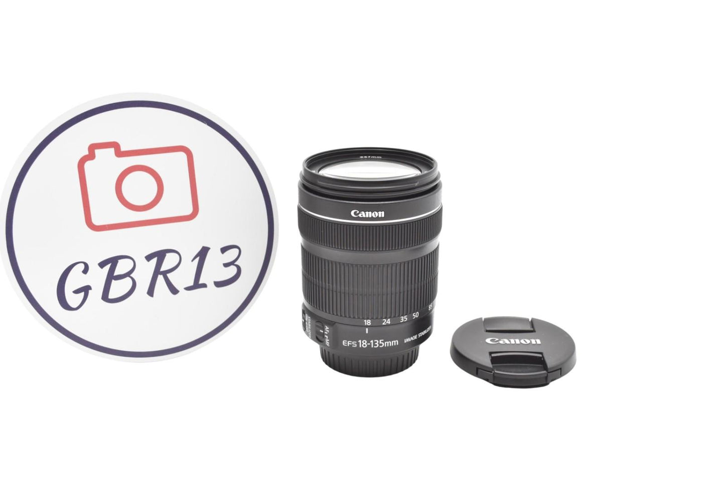 Canon 18-135mm Stabilised Lens F/3.5-5.6 EF-S IS STM, All-Around, V.G. Condition