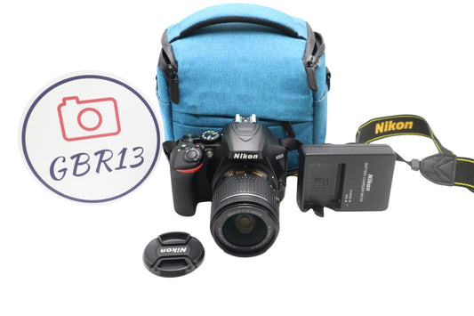 Nikon D3500 DSLR Camera 24.2MP with 18-55mm, Shutter Count 2548 V.G. REFURBISHED