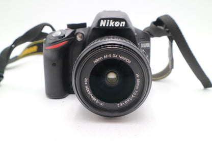 Nikon D3200 DSLR Camera 24.2MP with 18-55mm, Shutter Count 15122, Good Condition