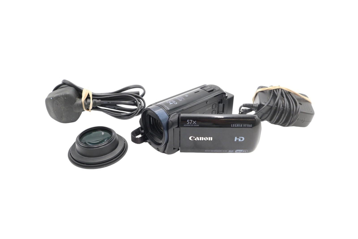 Canon Legria HF R68 Camcorder, FULL HD 50FPS, 57X Zoom, Wi-Fi, REFURBISHED