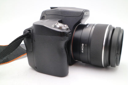 Sony Alpha A290 Camera DSLR 14.2MP with 18-55mm, Shutter Count 4293, Good Cond.