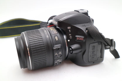 Nikon D5100 DSLR Camera + 18-55mm Lens | Refurbished | 12M Warranty