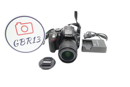 Nikon D3300 DSLR Camera 24.2MP with 18-55mm Shutter Count 4052 , 1 Year Warranty